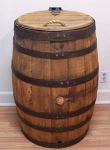 Barrel for garbage Dimensions: After request.